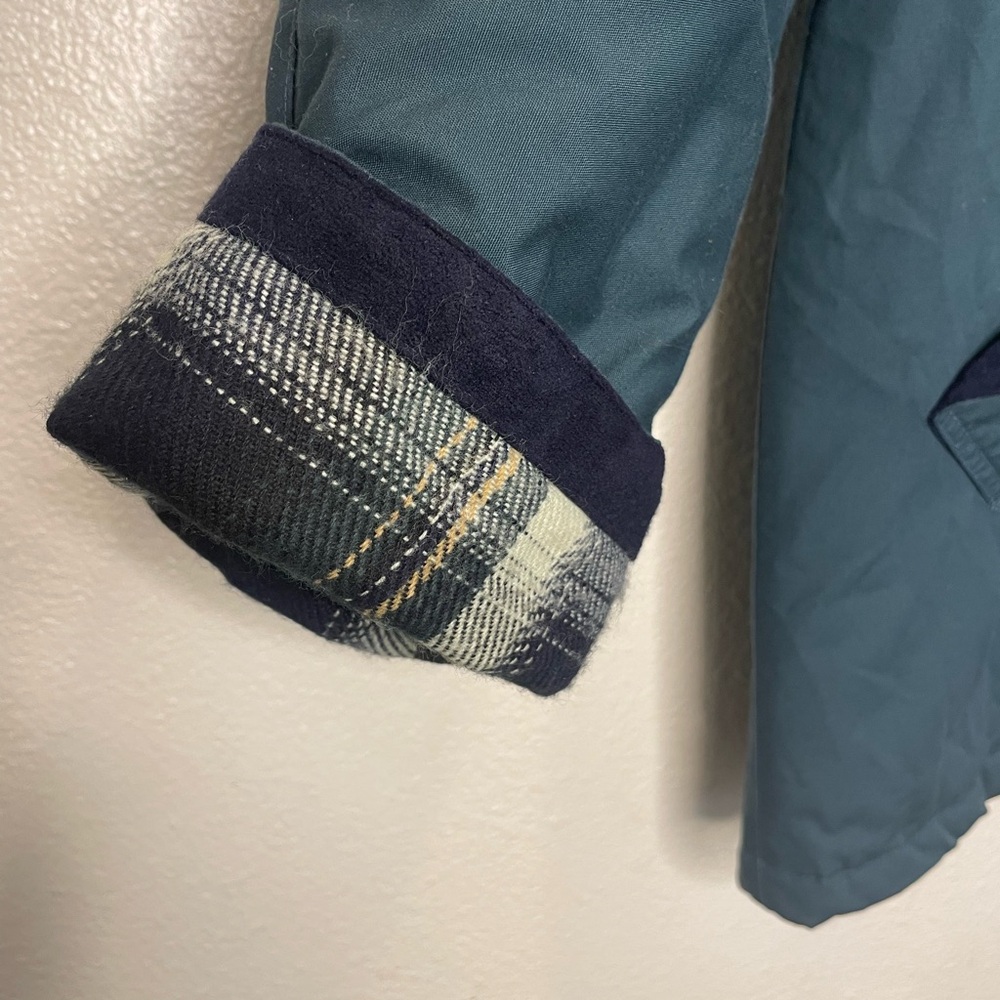 Vintage 90s Basic Editions Green Jacket With Navy… - image 6